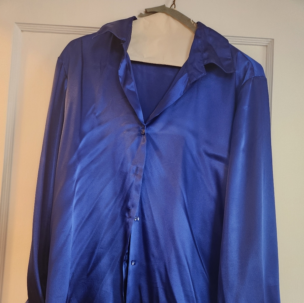 Blue blouse